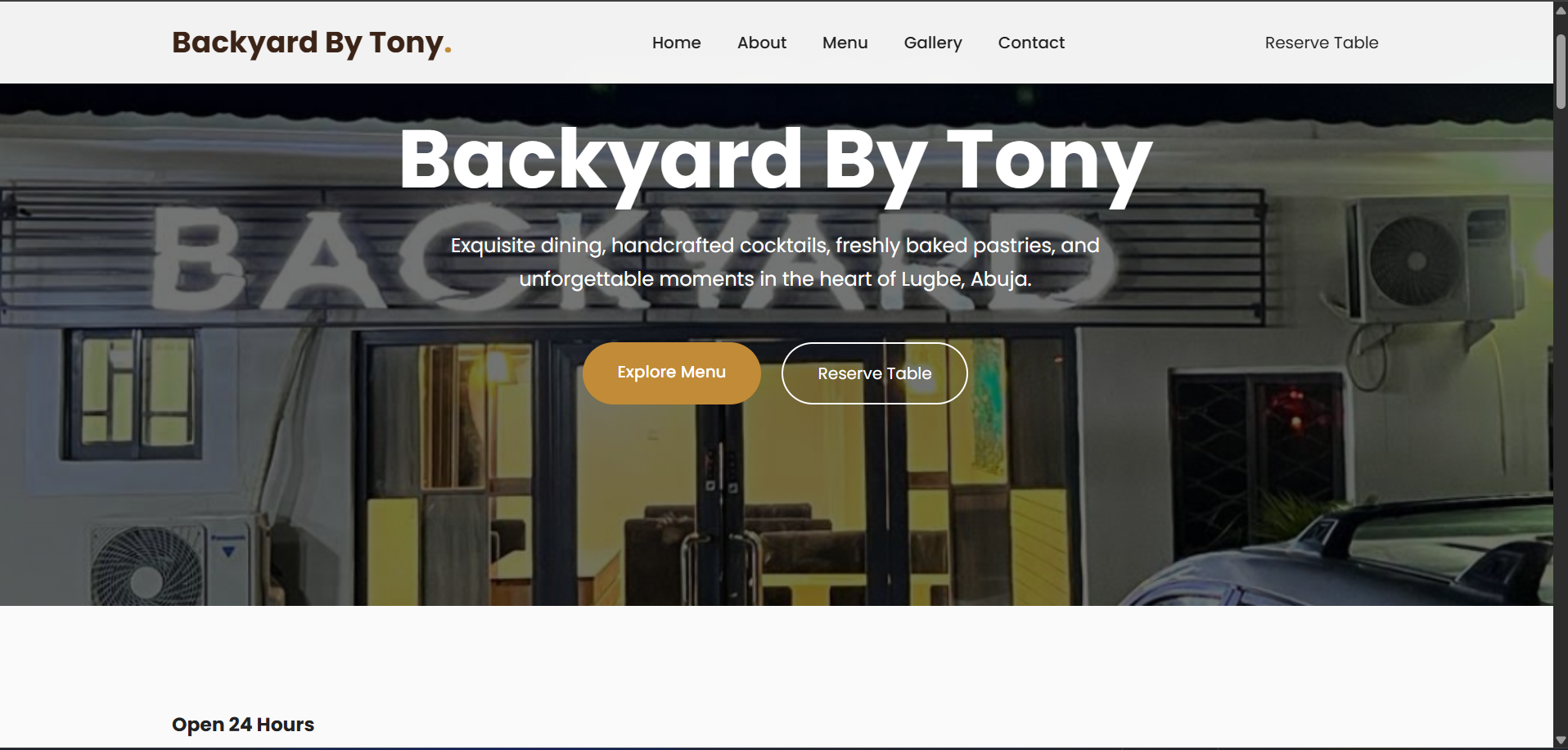 Backyard By Tony